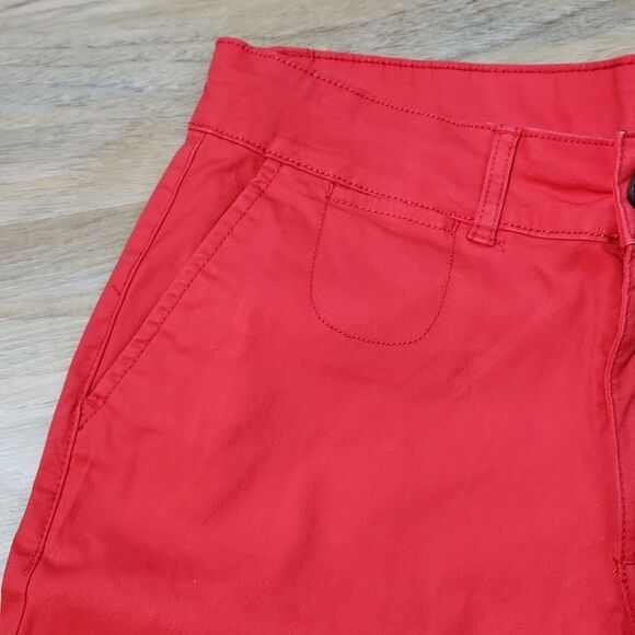 ☔️💜Dip Red High Waist Pants Size 4 - Picture 6 of 10